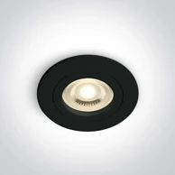 ONE LIGHT Ugradbena svjetiljka gu10 mr16 crna dm10105a1/b
