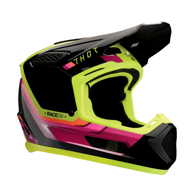 THOR Kaciga Fleet Forge, off road, defy black-acid, XS