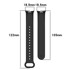 B-STRAP Silicone remen za Xiaomi Smart Band 8 / 9, red