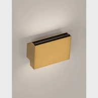 Zidna lampa Oti, LED, 10 W, 487 lm, 3000 K, IP20, zlatna