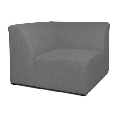 SCANDIC Sivi modul za sofu Roxy, 98x98x73 cm