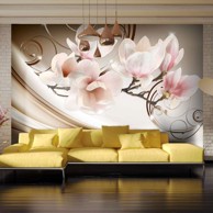 Samoljepljiva foto tapeta Waves of Magnolia 392x280