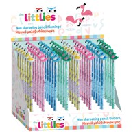 Olovka grafitna u nastavcima Littlies Flamingo