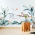 Ukrasne naljepnice na ambijentu tropskog zida
