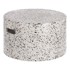KAVE HOME Bijeli betonski pomoćni stol Jenell, ⌀ 52 cm