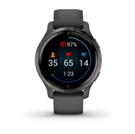 GARMIN Pametni sat Venu 2S, HR GPS, multisport, sivi