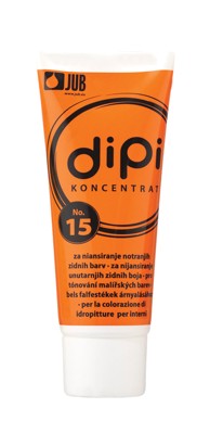 JUB Pigment za boju, premaz za zid, unutarnji koncentrat narančasti Dipi 15 0,1 l
