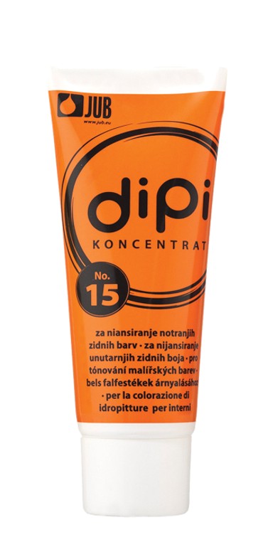 JUB Pigment za boju, premaz za zid, unutarnji koncentrat narančasti Dipi 15 0,1 l