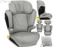 MOMI Autosjedalica Mei 100-150 cm siva