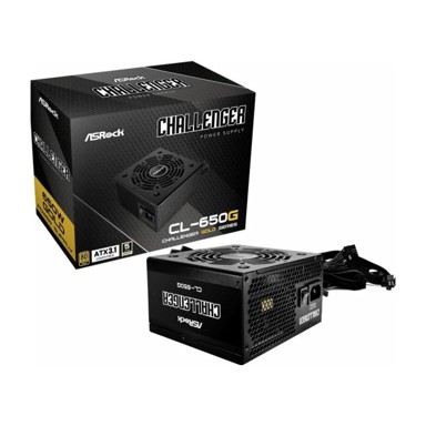 ASROCK Napajanje PSU CL-650G, 650W, 80 Gold ASR-CL-650G
