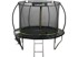 LEAN SPORT Trampolin, 244 cm, crno/zeleni
