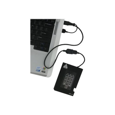 APRICORN SSD disk A25-3PL256-S1000F, 1TB, USB 3.0, vanjski