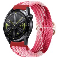BStrap Elastic Nylon remen za Xiaomi Amazfit GTR 2 / GTR 47mm, strawberry