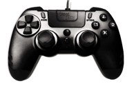 STEELPLAY Kontroler Metaltech Ebony, za PS4, crni