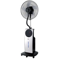 DCG Stajaći ventilator s raspršivačem VE1400T, 5 lopatica, visina 136 cm, crna