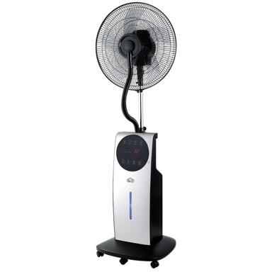 DCG Stajaći ventilator s raspršivačem VE1400T, 5 lopatica, visina 136 cm, crna