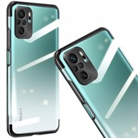 HURTEL Prozirna futrola s okvirom za Xiaomi Redmi Note 10 5G / Poco M3 Pro