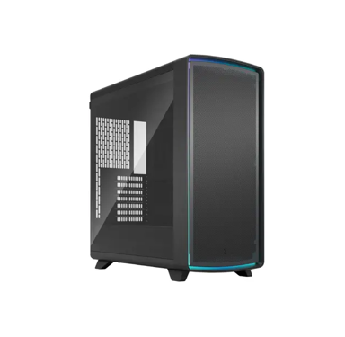 FRACTAL DESIGN Kućište Summit Ambience Blackout TG Light Tint / kaljeno staklo, crno-drveno
