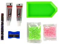 DIY Dijamantni kreativni set zeleni jelen