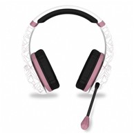 4GAMERS Gaming slušalice za PS4 Rose Abstract white, bijelo/roza