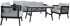 ROJAPLAST Vrtna garnitura Edinburgh 614275