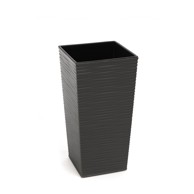 PLANA PVC tegla visoka Finesa s uloškom 30cm antracit