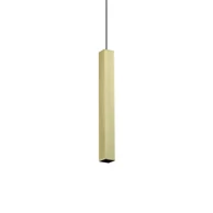 IDEAL LUX Visilica LOOK kvadratna SP1 D40 H400, zlatna