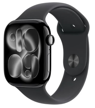 APPLE Watch Series 11, GPS, 42 mm + remen, M/L, crni (MEQU4WF/A)