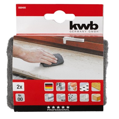 KWB Pribor za poliranje čelični jastučić za čišćenje, fine, 2/1