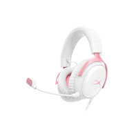 HYPERX Gaming slušalice Cloud III White/Pink, naglavne, žične, ružičasta