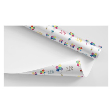 JUPIII Ukrasni papir baloni