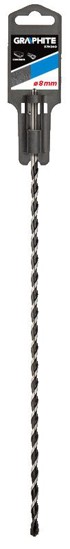 GRAPHITE Svrdlo za beton s leptirastom glavom, 8 x 400 mm