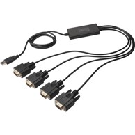 DIGITUS USB 2.0 u 4xRS232 Cable USB u Serial Adapter 1,5 m