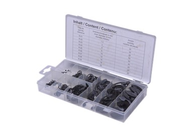 SW-STAHL Set metalnih osigurača za sajle -šplente -300 dj. Od 30×1,5 do 20x22mm s8039