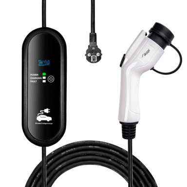 AKYGA punjač za električne automobile GB/T AK-EC-23, LCD, 1-fazni, 16 A, 3,8 kW, 5 m