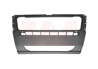 VAN WEZEL Prednji branik Fiat Ducato 06-14, crni, srednji, bez maske, Jumper/Boxer