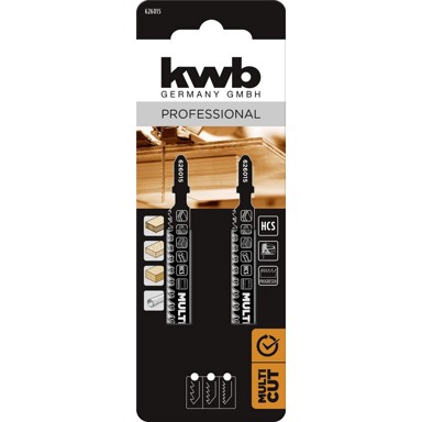 KWB List za ubodnu pilu, set za drvo 2/1, profi