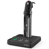 YEALINK Bežične slušalice WH63, crne, DECT, USB