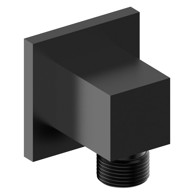 SAPHO Mat crni mjedeni priključni dio za tuš