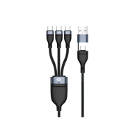 CONCEPTRONIC USB kabel ETTA06B15C 2.0 1,5 m usb-a/usb-c 3 x USB-C, crni