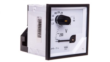 Voltmetar s preklopnikom 500 V E615