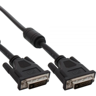 INLINE DVI-D kabel, 5 m, crni