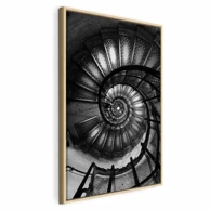 Slika Dizziness, jednodijelna, okomita, 40x60 cm, u prirodnom drvenom okviru
