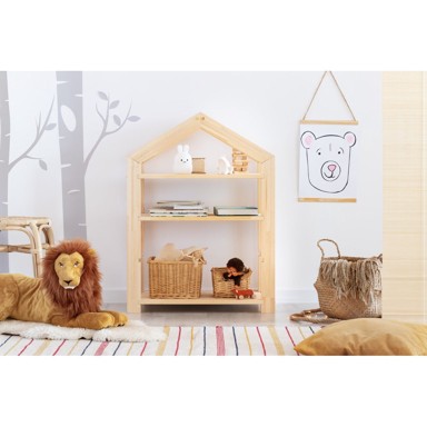 ADEKO Dječje police od borovog drva Rela, 40 x 60 cm