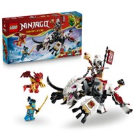 LEGO NINJAGO Konstruktorski set 71863 Zilvar i zmajska zvijer Grimtak