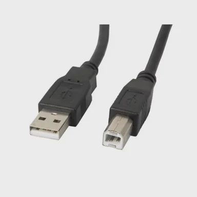 LANBERG USB kabel CA-USBA-11CC-0018-BK, USB 2.0, USB B, crni, 1.8m