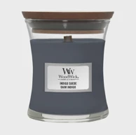 WOODWICK Svijeća Classic Indigo Suede - S