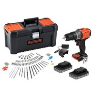 BLACK+DECKER Akumulatorska bušilica/odvijač 18V BCD383D2TA