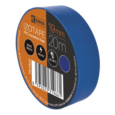 EMOS Izolir traka 19 mm/20 m, plava