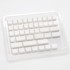 DUCKY Set tipki Blank White, PBT, MDA profil, 133 komada